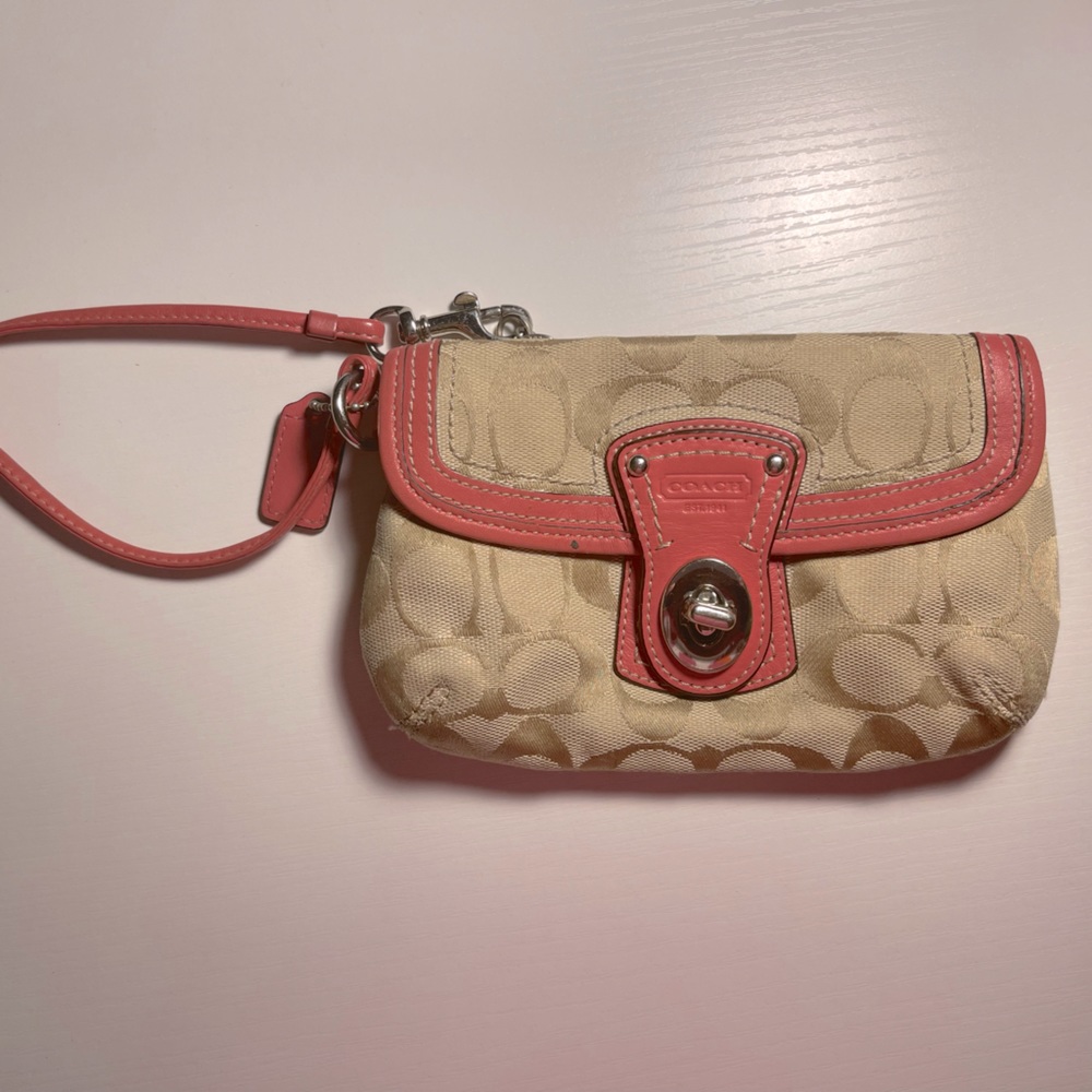 Coach wristlet